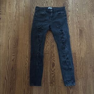 Zara Black Skinny Jeans for Women